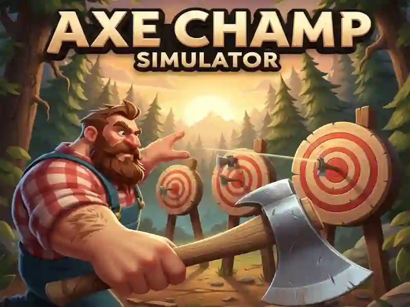Gêm Axe Champ Simulator ar-lein
