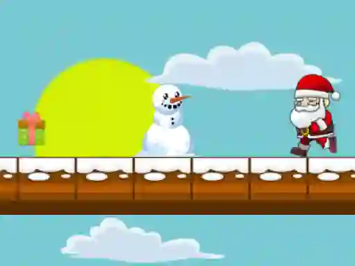 Running Santa — free online game