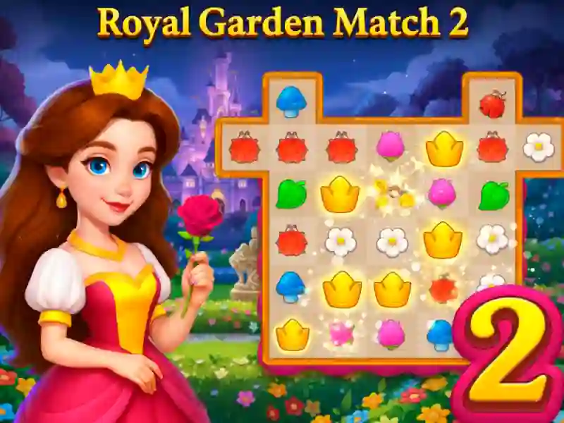 Royal Garden Match 2 – tasuta veebimäng