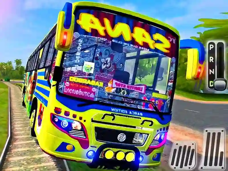 Trò chơi Indian Uphill Bus Simulator trực tuyến