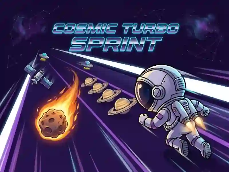 Cosmic Turbo Sprint — darmowa gra online
