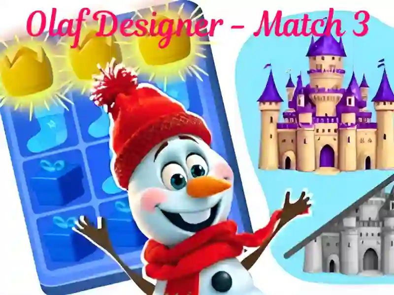 Olaf Designer - Match 3 – tasuta veebimäng