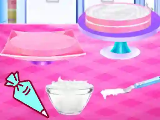 Cherry Blossom Cake Cooking — free online game