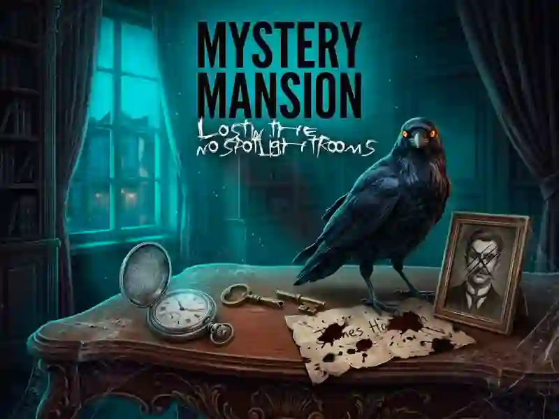 Mystery Mansion Lost in the no Spotlight Rooms — безплатна онлайн игра