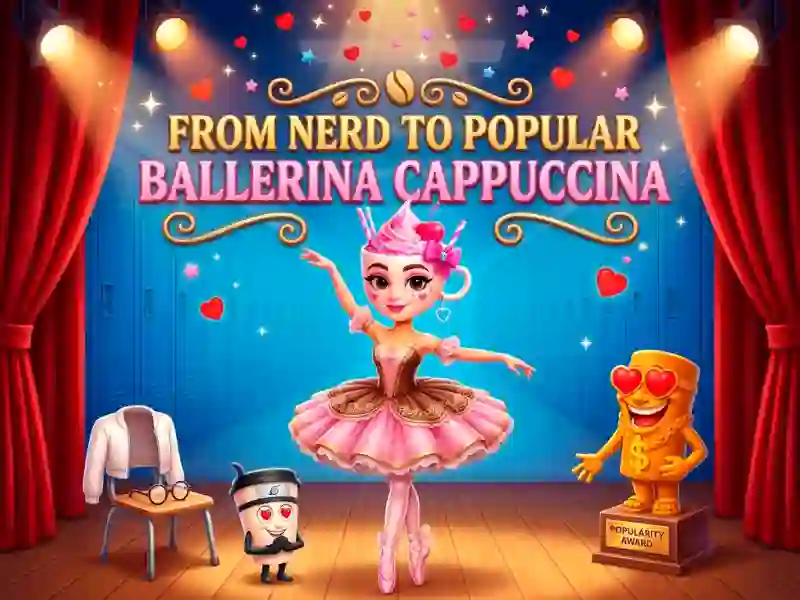From Nerd to Popular Ballerina Cappuccina – tasuta veebimäng