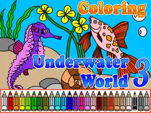 Сoloring Underwater World 3 — free online game