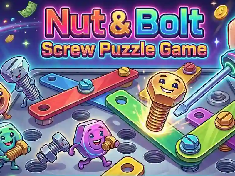 Nut & Bolt Screw Puzzle Game — free online game