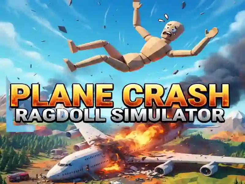Plane Crash Ragdoll Simulator — joc online gratuit