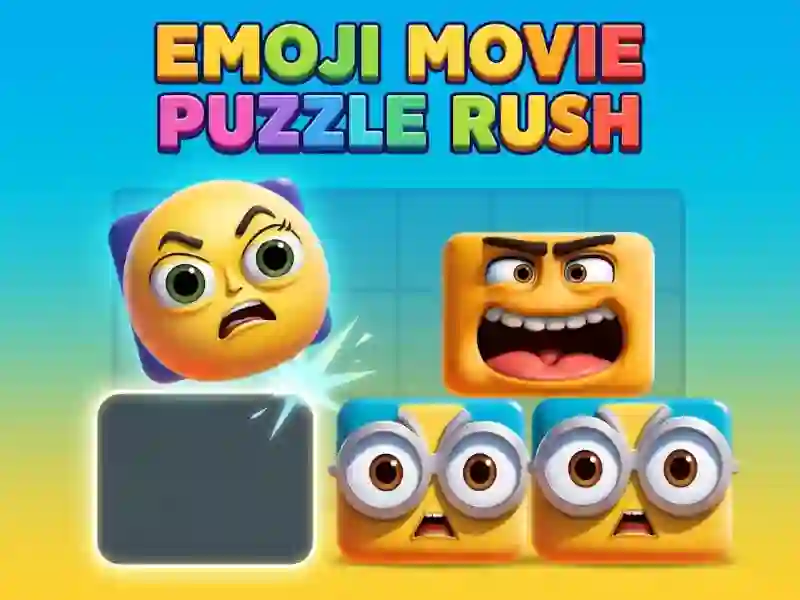 Игра Emoji Movie Puzzle Rush онлайн