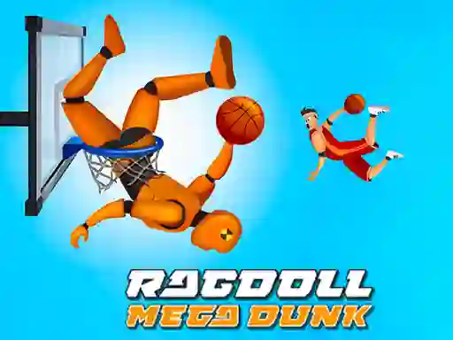 Ragdoll Mega Dunk — free online game