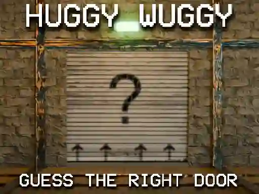 Huggy Wuggy Guess the right door — free online game