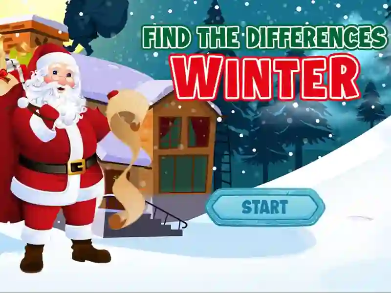 Find The Differences Winter — free online game