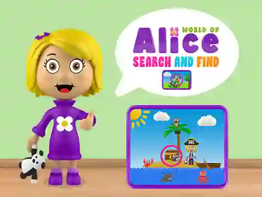 World of Alice Search and Find — free online game