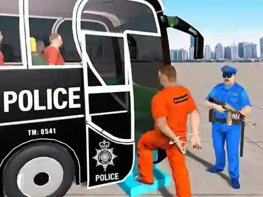 US Police Prisoner Transport — free online game