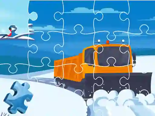 Winter Trucks Jigsaw — free online game