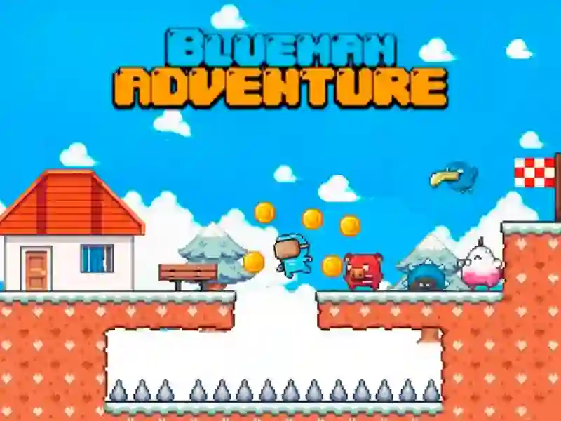 Blueman Adventure — jogo online grátis