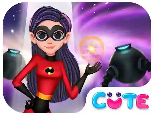 Superhero Violet Fashion Shoot — free online game