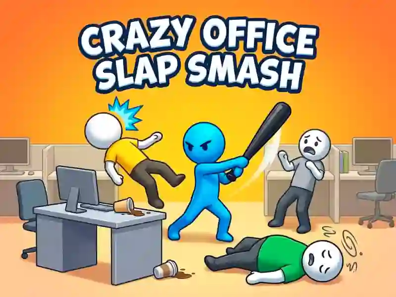 Crazy Office Slap Smash — free online game