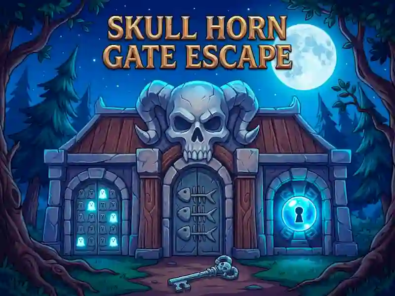 Skull Horn Gate Escape — free online game