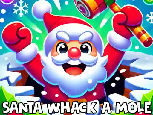 Santa Whack a Mole — free online game