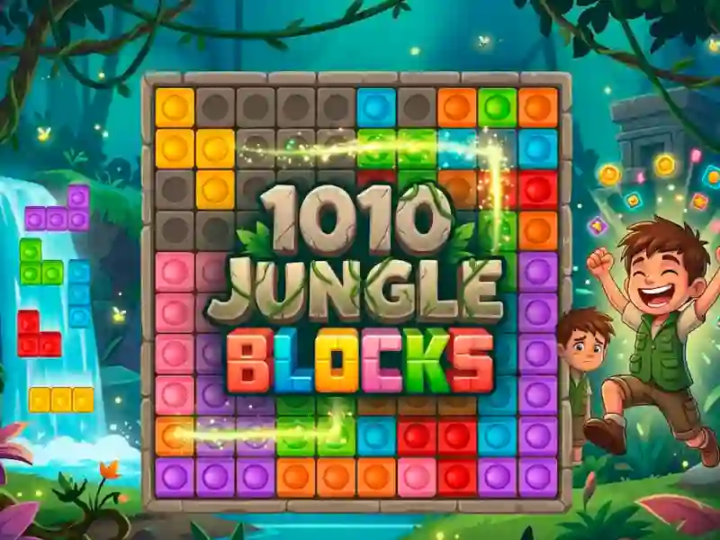 1010 Jungle Blocks — free online game