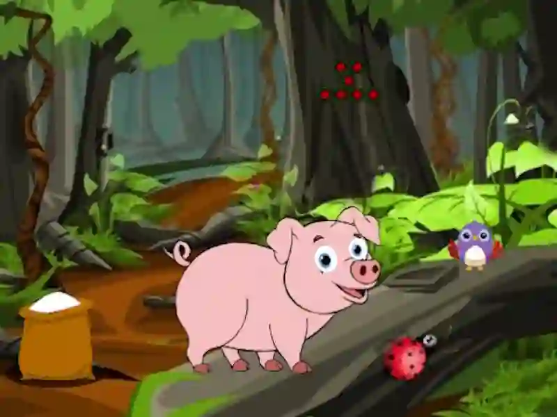 Pig Reach The Farm — free online game