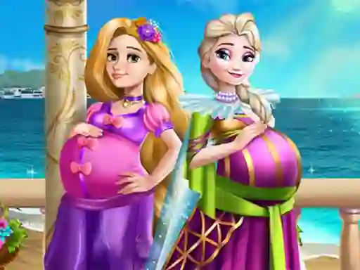 Palace Princesses Pregnant BFFS — free online game