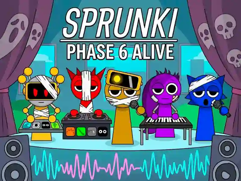 Trò chơi Sprunki Phase 6 Alive trực tuyến