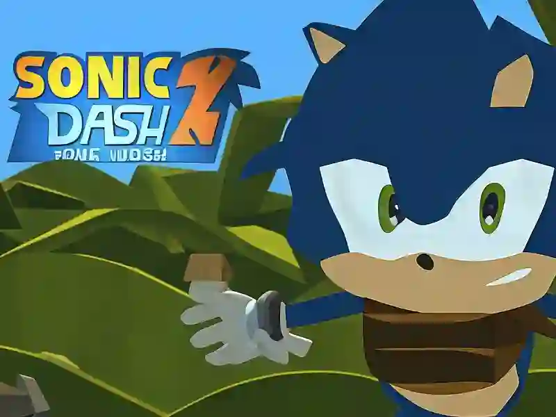 Kogama: Sonic Dash 2 — free online game