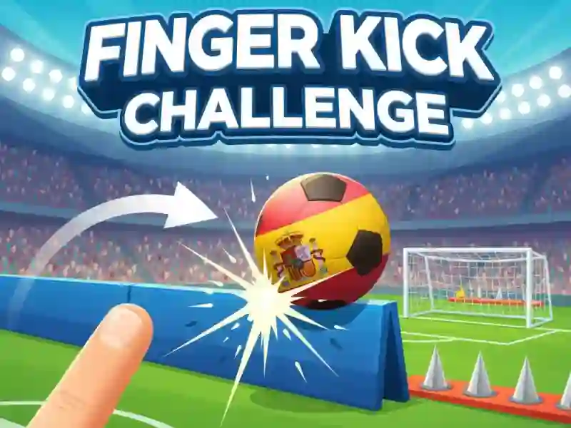 Finger Kick Challenge — jogo online grátis
