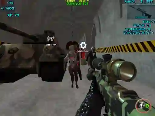 Zombie Apocalypse Bunker Survival Z — free online game