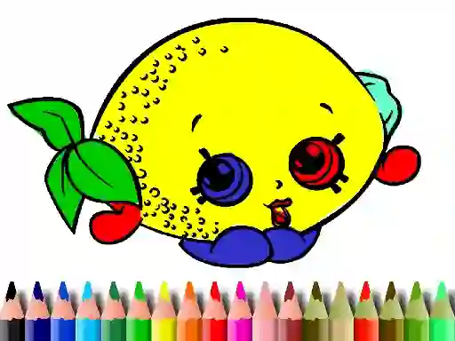 Back To School: Fruits Coloring Book — free online game