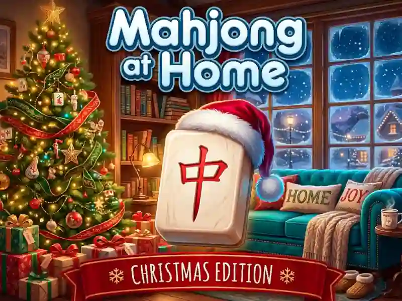 Mahjong At Home Xmas Edition — free online game