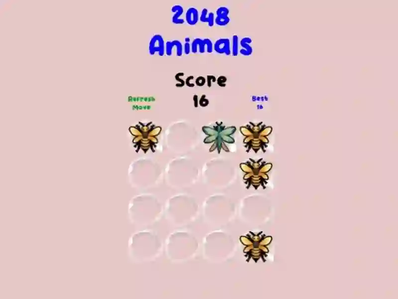 2048 Animals — free online game