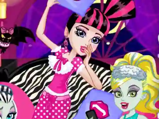 Monster Slumber Party Funny Faces — free online game