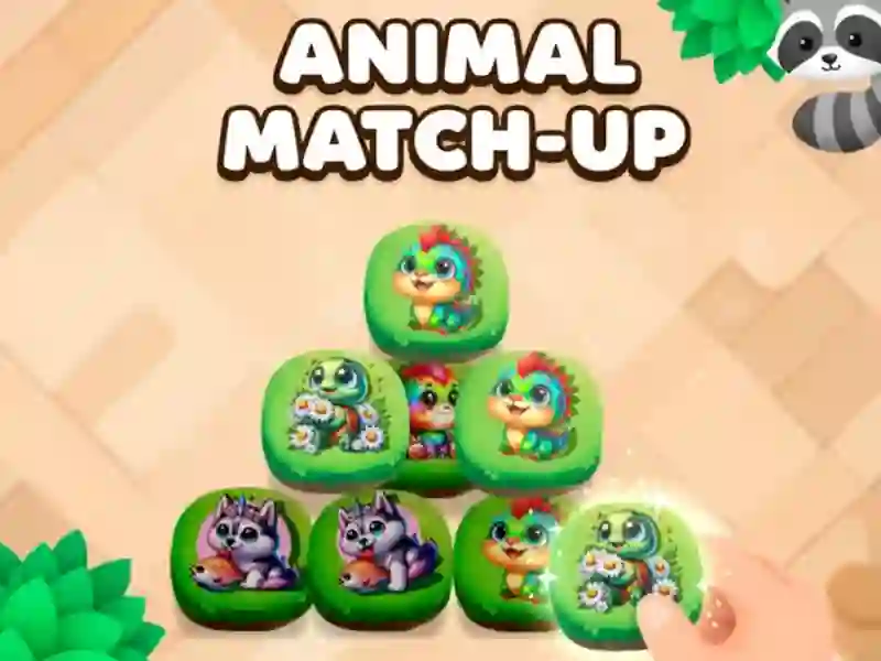 Animal Match-Up — безкоштовна онлайн гра