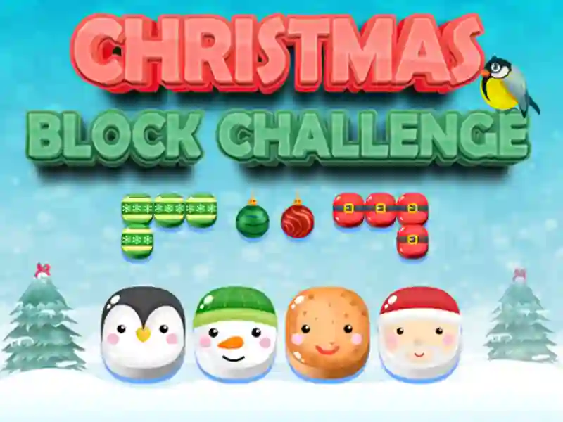 Christmas Block Challenge — free online game