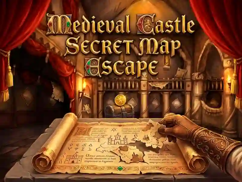 Medieval Castle Secret Map Escape — δωρεάν online παιχνίδι