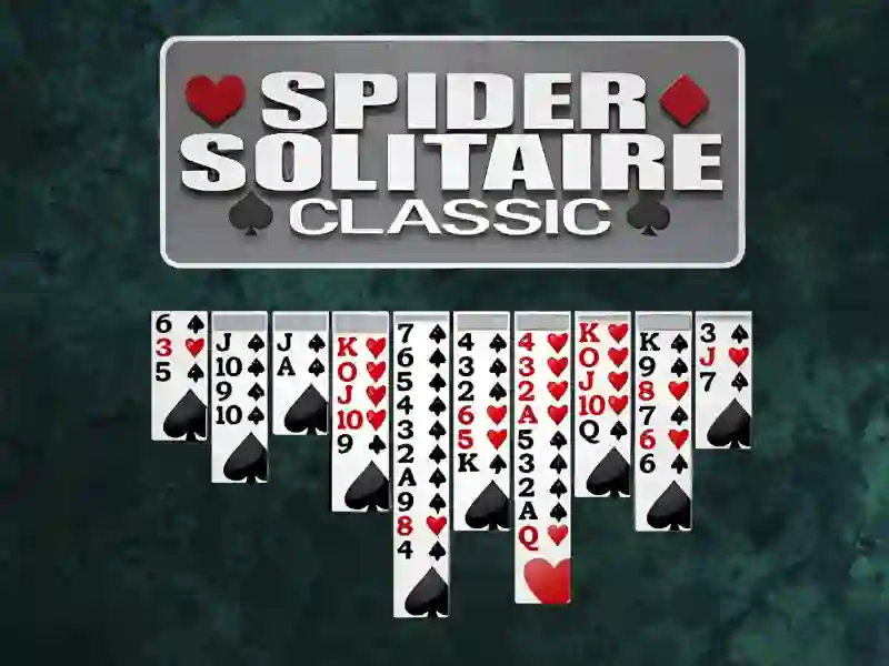 Spider Solitaire Classic — безплатна онлайн игра