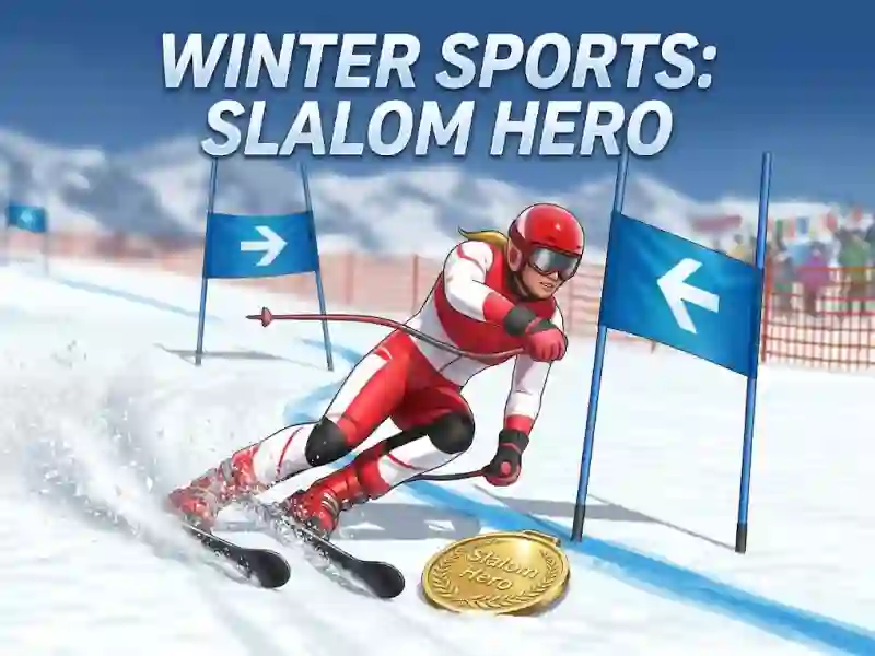 Winter Sports: Slalom Hero — libreng online na laro