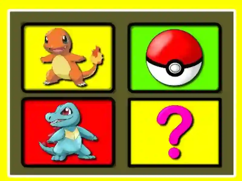 Pokemon Memory Time — free online game