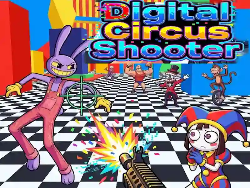 Digital Circus Shooter — permainan dalam talian percuma