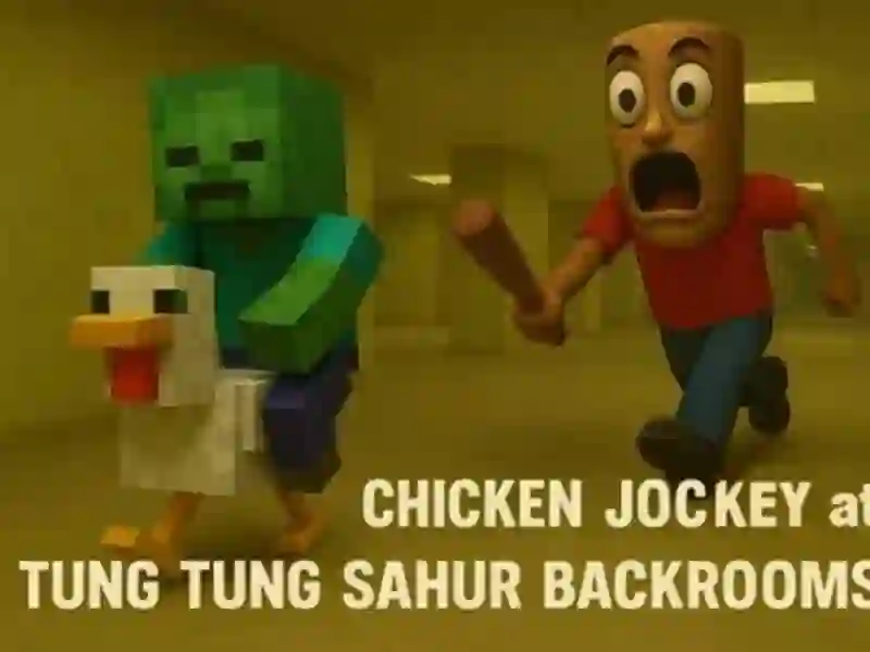 Chicken Jockey at Tung Tung Sahur Backrooms — gioco online gratis