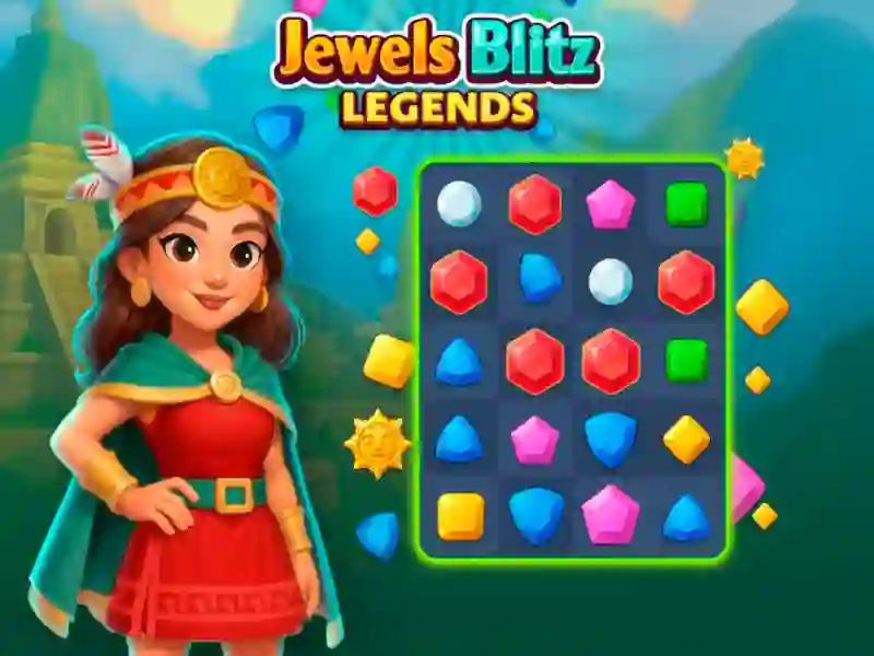 Jewels Blitz Legends — libreng online na laro