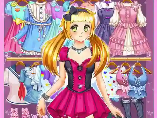 Anime Kawaii Dress Up — free online game