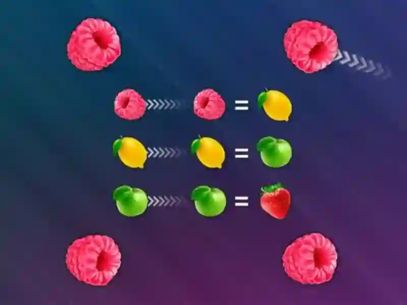 Merge Gravity Fruits – tasuta veebimäng