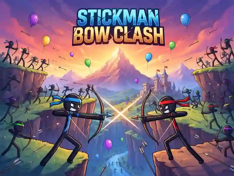 Jeu Stickman Bow Clash en ligne
