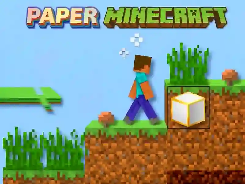 Spel Paper Minecraft aanlyn