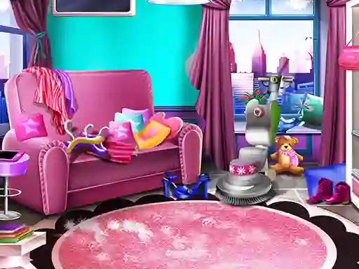 Girly House Cleaning — free online game