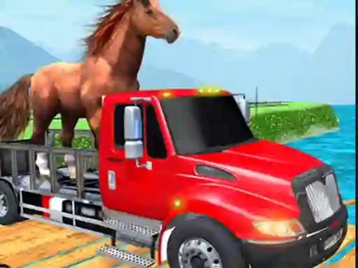 Spēle Farm Animal Transport Truck online